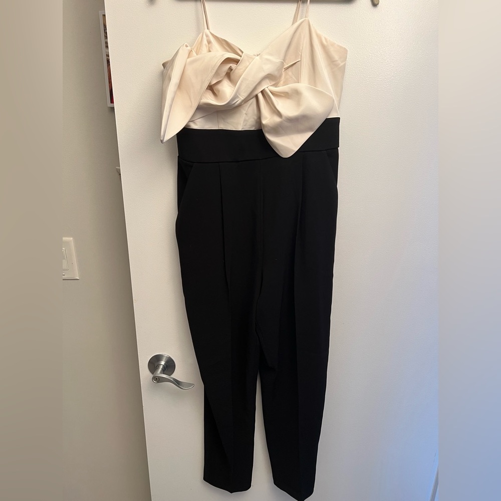 Express big bow jumpsuit
